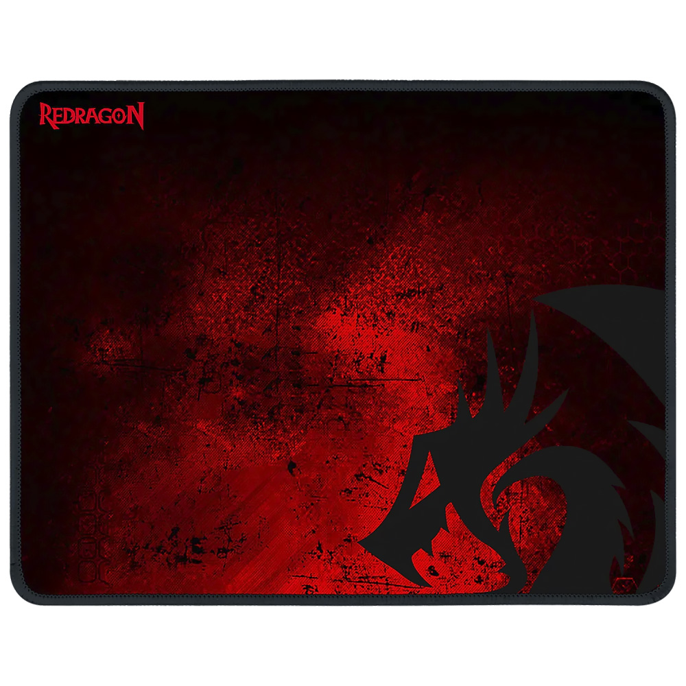 Foto do Produto Mousepad Redragon P016 Pisces 330x260MM - Preto / Vermelho