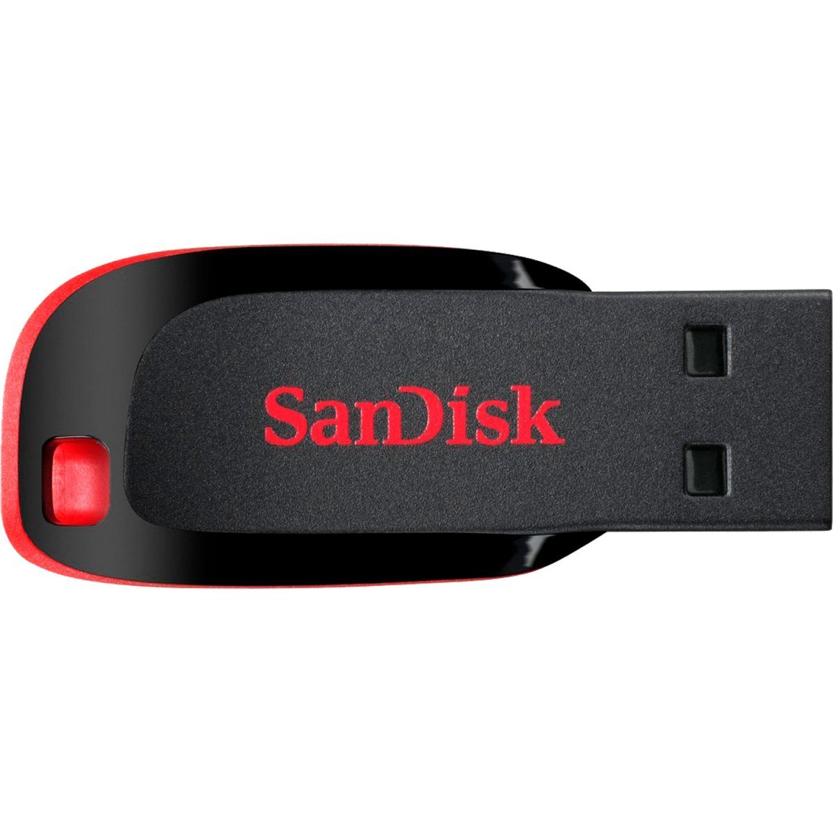 Foto do Produto PenDrive Sandisk Cruzer Blade Z50 SDCZ50-64G - 64GB - Preto e Vermelho