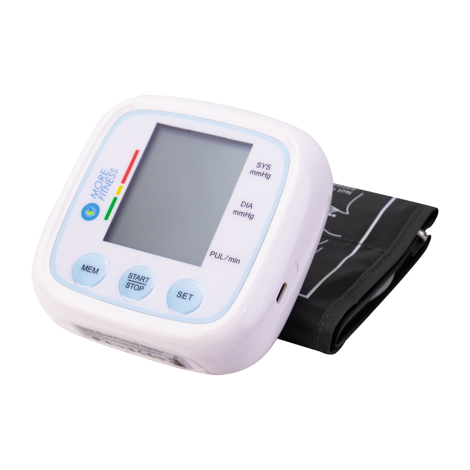 Foto do Produto Medidor de Pressão More Fitness MF-641SE - Para Braço - Branco