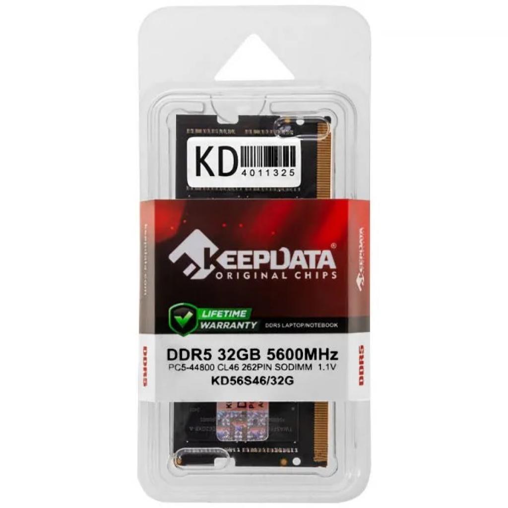 Foto do Produto Memoria para Notebook DDR5 32GB 5600 Keepdata KD56S46/32G
