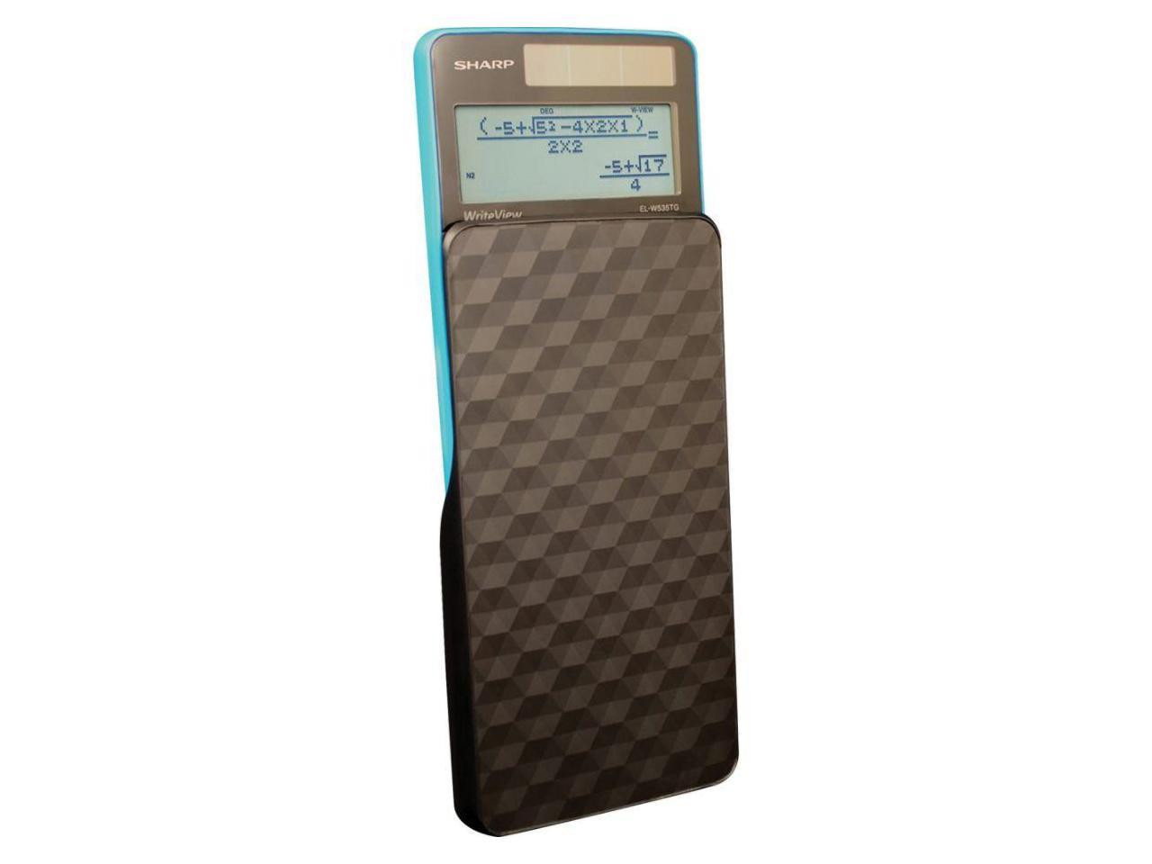 Foto do Produto Calculadora Científica Sharp EL-W535TGB-BL - Preta