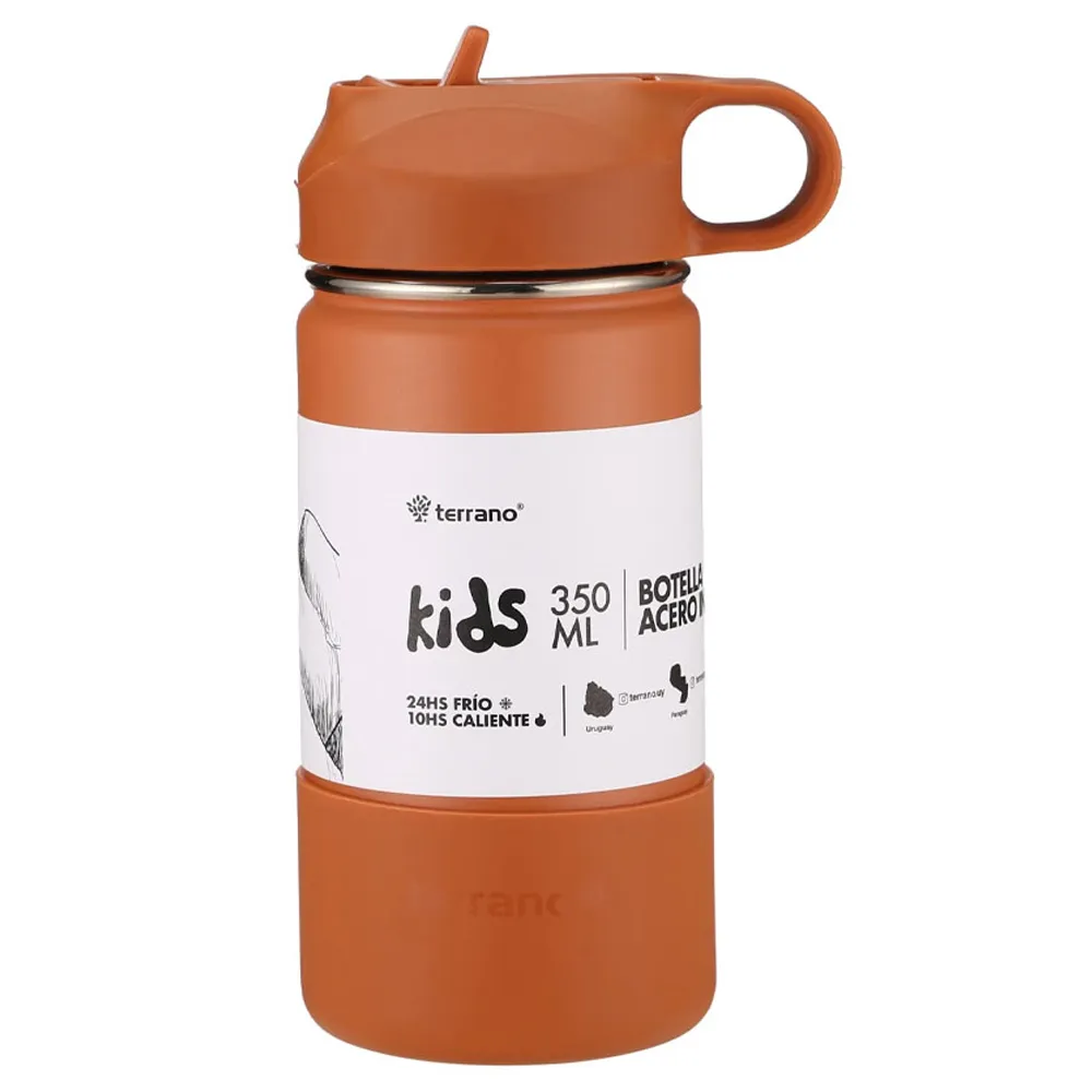 Foto do Produto TERRANO TERMOS Y VASOS KIDS B0402011414 ACERO/METAL 350ML TERRACOTTA