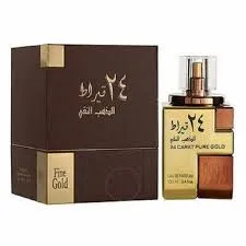 Foto do Produto LATTAFA PERFUME 24 CARAT PURE GOLD UNISEX EAU DE PARFUM 100ML