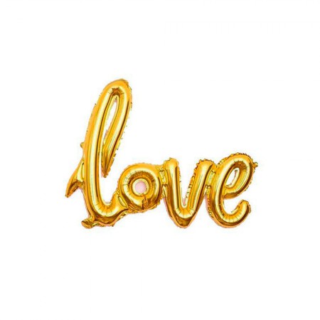 Foto do Produto Balao de Festa LOVE YSBLN21 Dourado