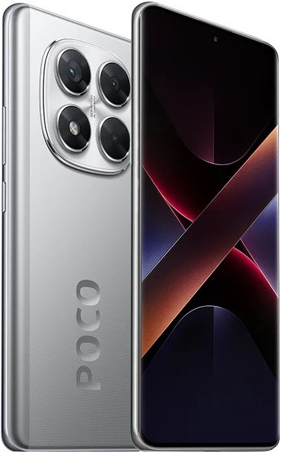 Foto do Produto Smartphone Xiaomi Poco X7 5G Dual Sim 6.67" 8GB/256GB Silver (Global)