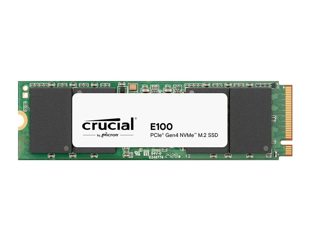 Foto do Produto HD SSD M.2 480GB Crucial E100 CT480E100SSD8 Nvme GEN4