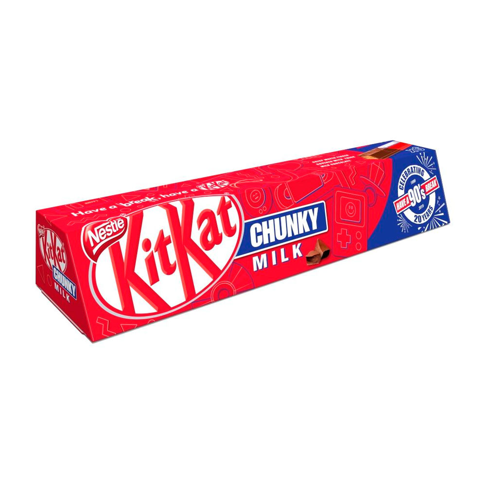 Foto do Produto Nestle Chocolate Kitkat Cky Milk 240g