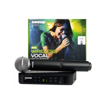 Foto do Produto MICROFONE SHURE BLX24/SM58