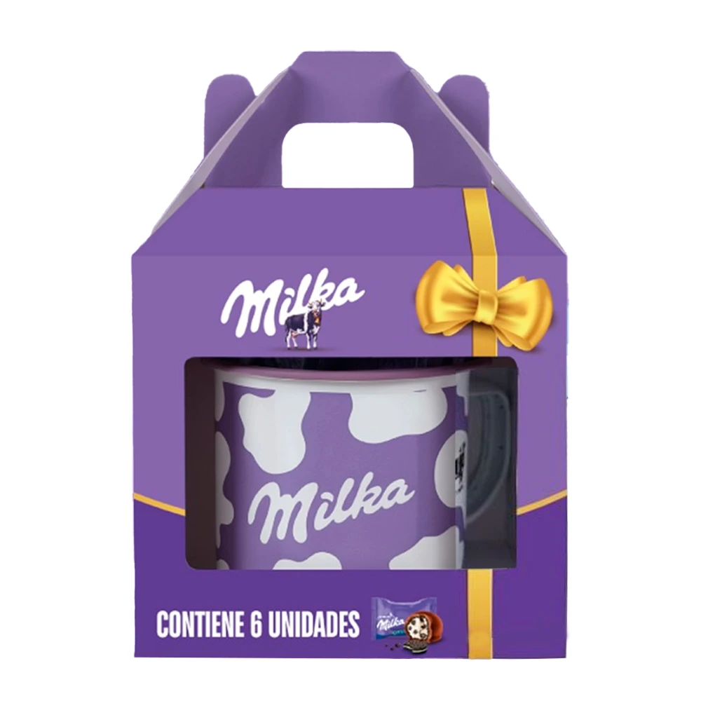 Foto do Produto Bom Bom Milka Oreo Caneca X6 114G