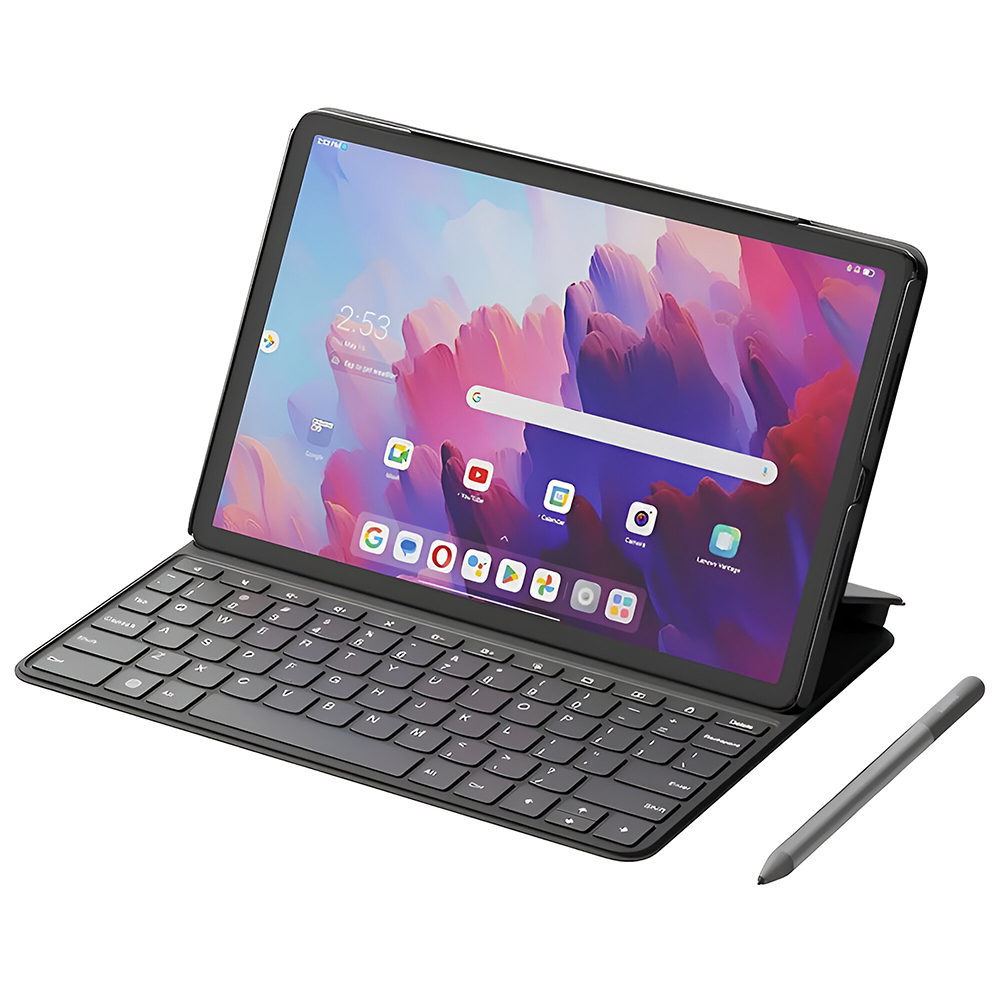 Foto do Produto Tablet Lenovo TAB K11 TB330XUP 8GB de RAM / 128GB / Tela 11" - Luna Cinza + Teclado / Caneta
