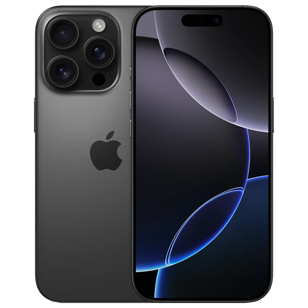 Foto do Produto Apple iPhone 16 Pro 128GB LL Tela Super Retina XDR 6.3 Cam Tripla 48+12+12MP/12MP iOS 18 Black Titanium - Swap 'Grade A' (1 mês Garantia)