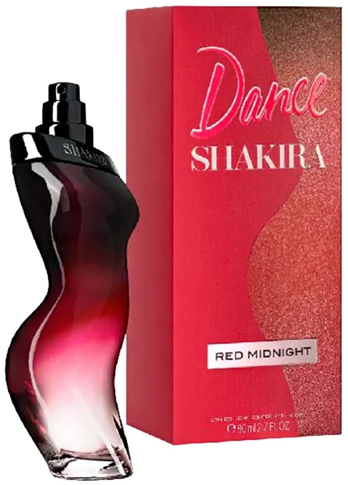 Foto do Produto Perfume Shakira Dance Red Midnight EDT 80mL - Feminino
