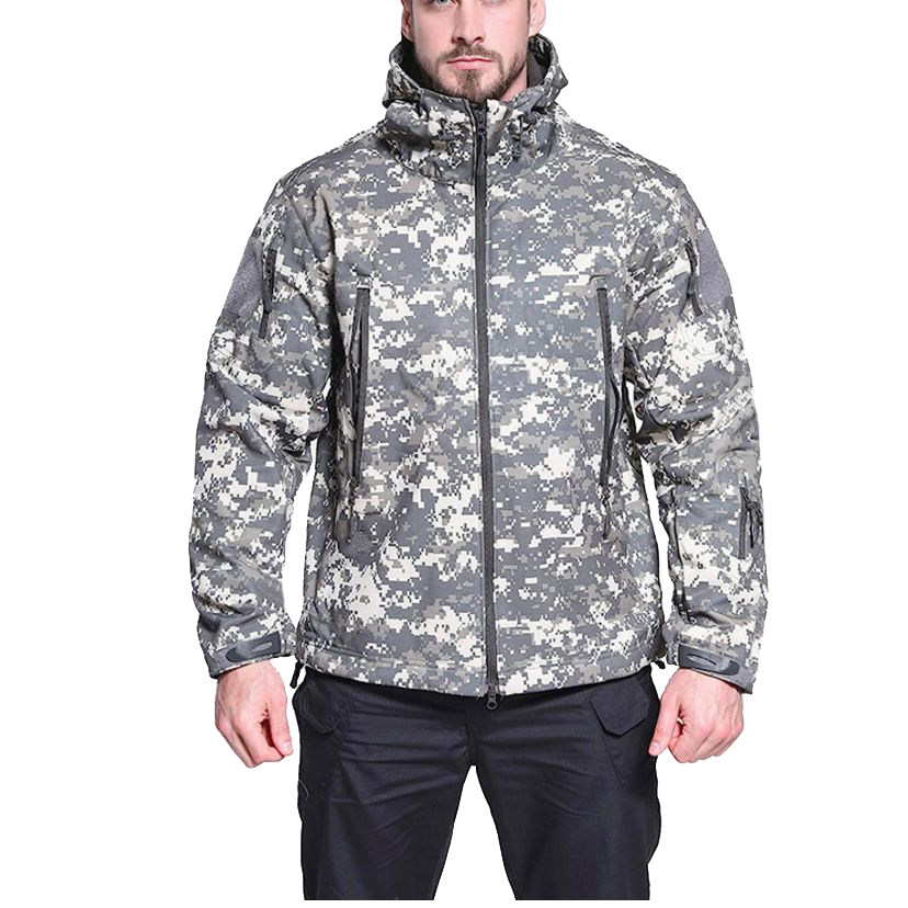 Foto do Produto JAQUETA TATICA MILITAR IMPERMEAVEL DIGITAL SNP0977DD