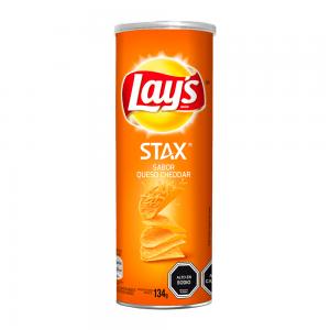 Foto do Produto Batata Ftita Lays Stax Queijo Cheddar Tubo 134G