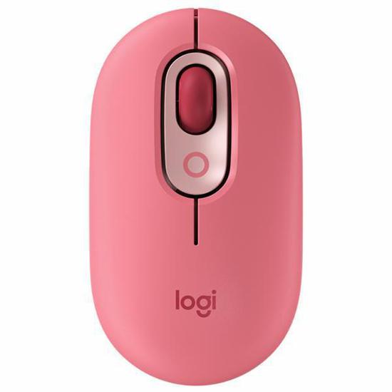 Foto do Produto Mouse Logitech Pop Emoji Óptico Wireless