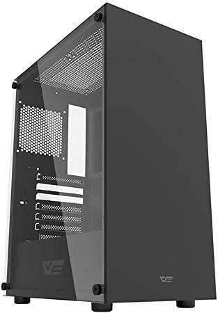 Foto do Produto Gabinete Gamer Aigo Darkflash DK100, MID Tower, ATX, Vidro Temperado, Black