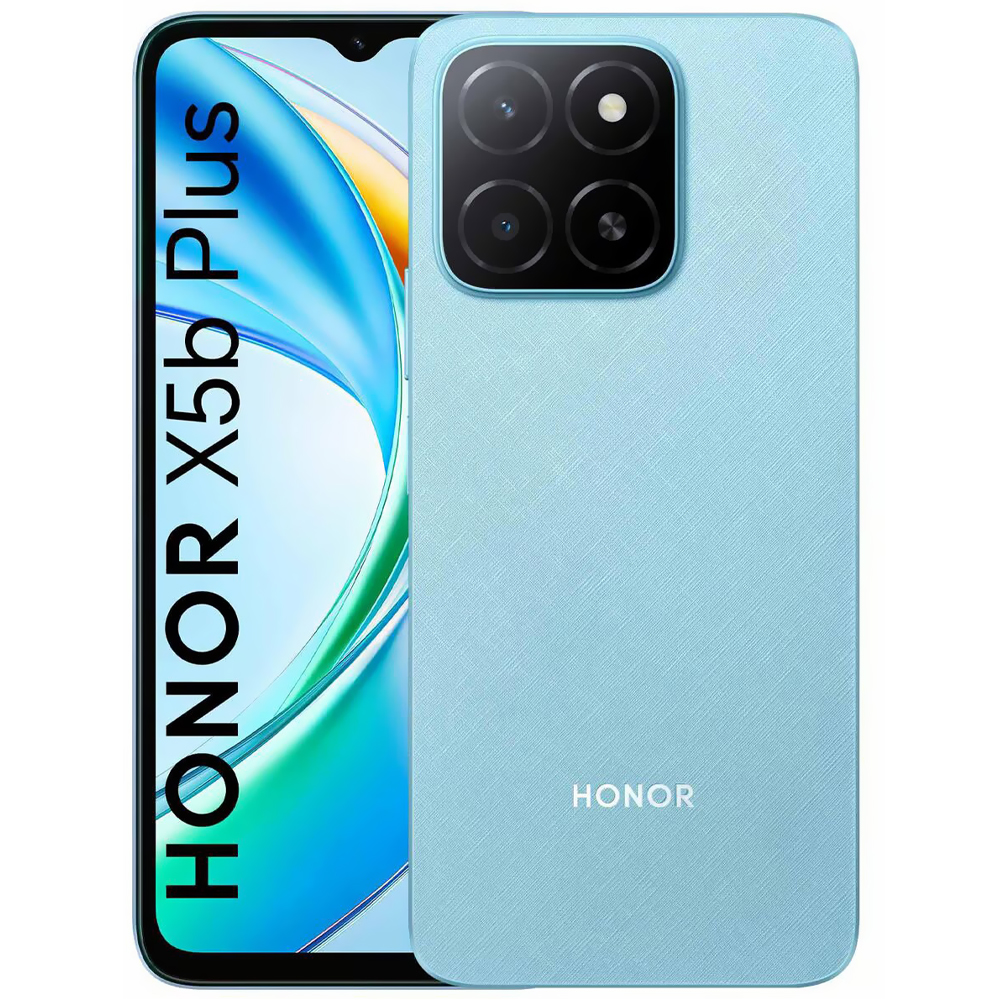Foto do Produto Celular Honor X5B Plus GFY-LX3 4GB de RAM / 256GB / Tela 6.56" / Dual Sim LTE - Ocean Azul