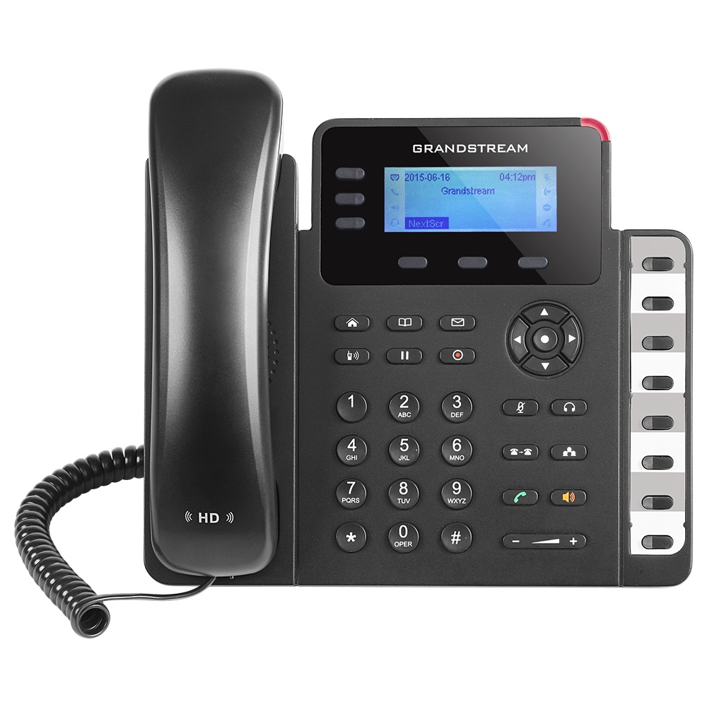 Foto do Produto GRANDSTREAM GXP 1630 IP PHONE 3 LINHAS GIGABIT (POE) HD