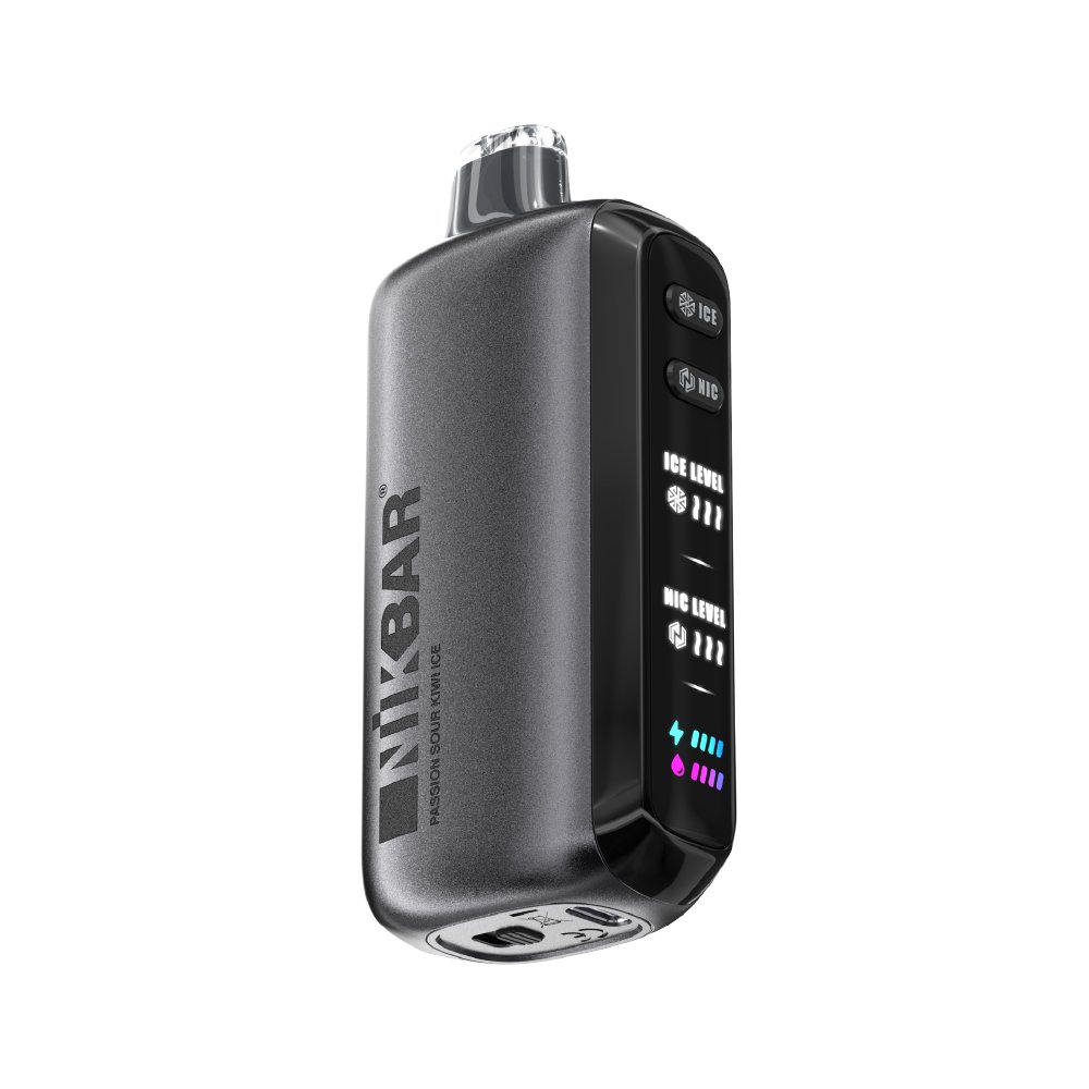Foto do Produto Vaper Descartável NIKBAR ICE BABY PASSION SOUR KIWI ICE- 40000 PUFFS