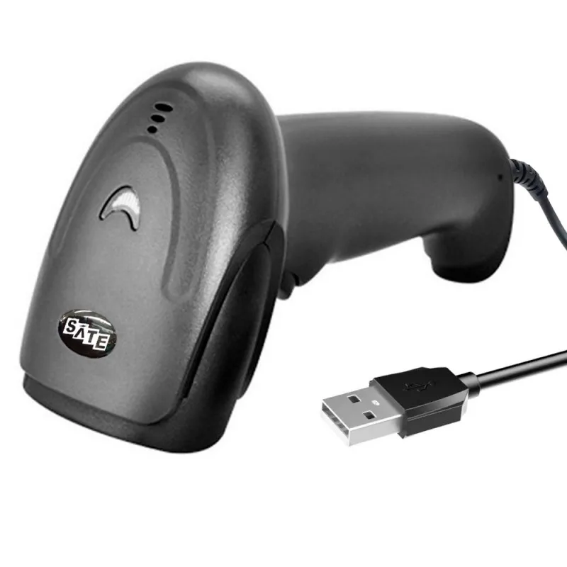 Foto do Produto SATELLITE LECTOR DE CODIGO DE BARRA A-SCAN01 1D/2D C/CABLE USB
