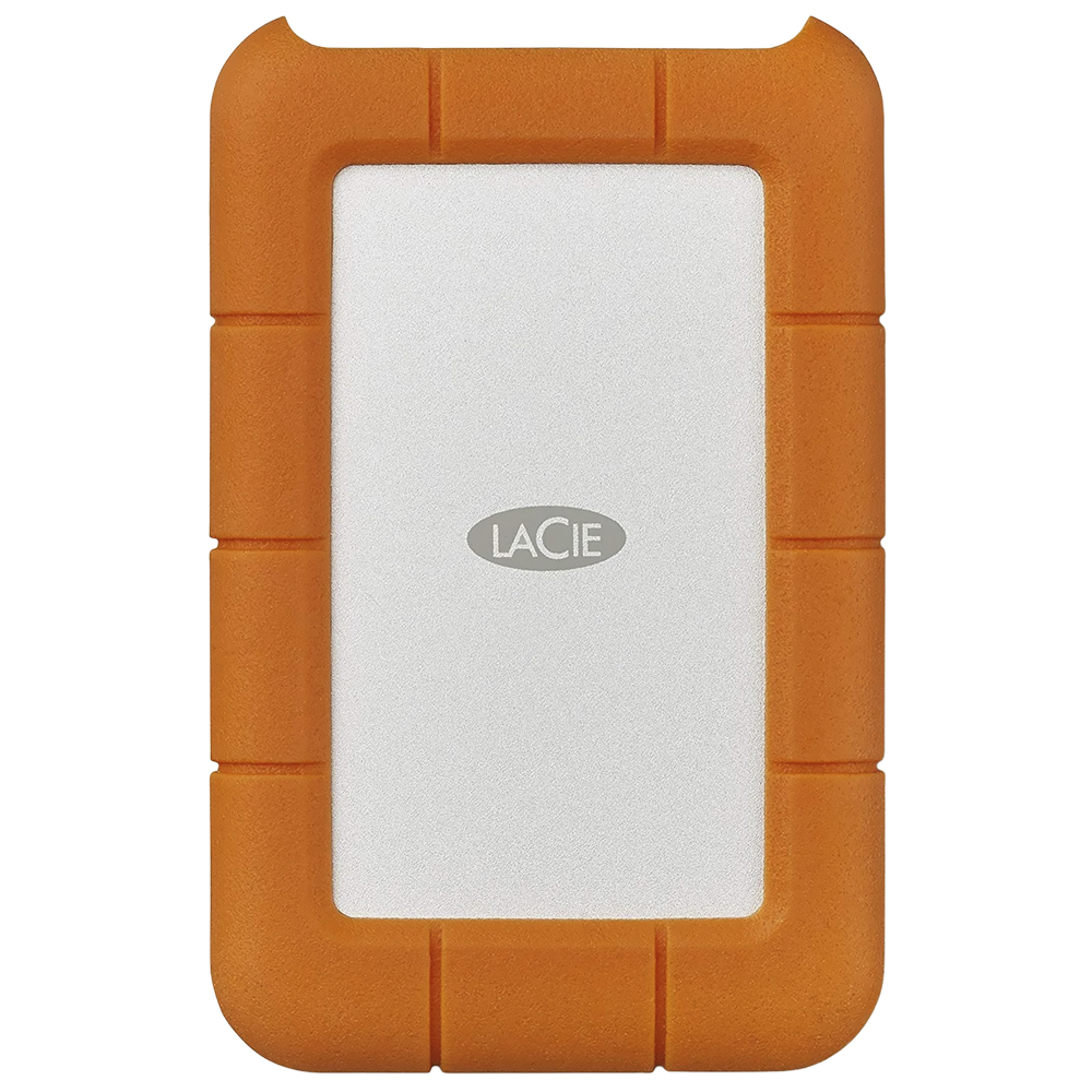Foto do Produto HD Externo Lacie 1TB Rugged 2.5" STFR1000800 - Prata
