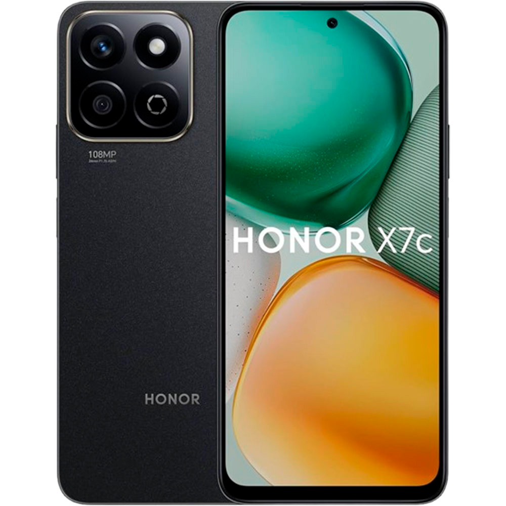 Foto do Produto Smartphone HONOR X7C Dual SIM 8GB+256GB 6.77? - Preto 5109BKDE