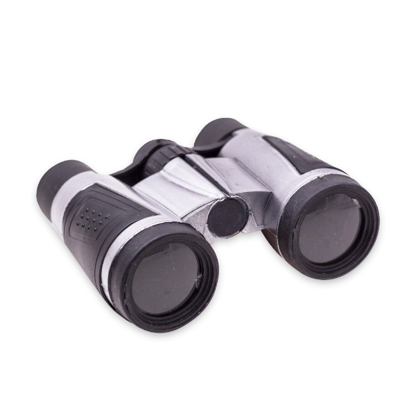 Foto do Produto Mini Binoculo Lida 18642 6X30 Portatil - Prata/Preto