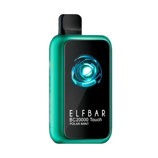 Foto do Produto Vaper Descartável Elfbar BC20000 Touch Polar Mint 20000 Puffs