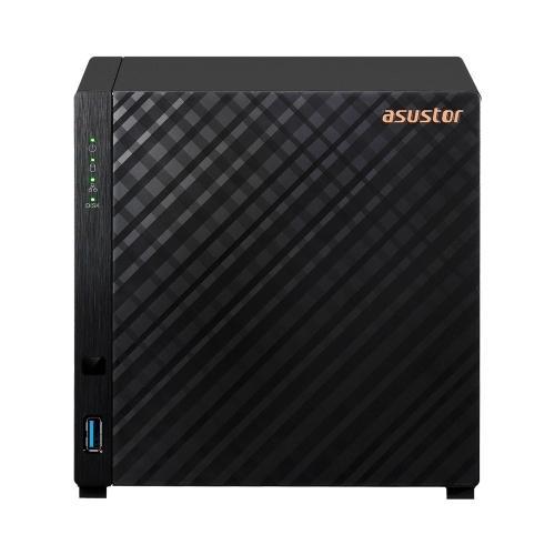 Foto do Produto SERVIDOR NAS ASUSTOR AS1104T QC 1.4/4BAY/1G/USB3.2