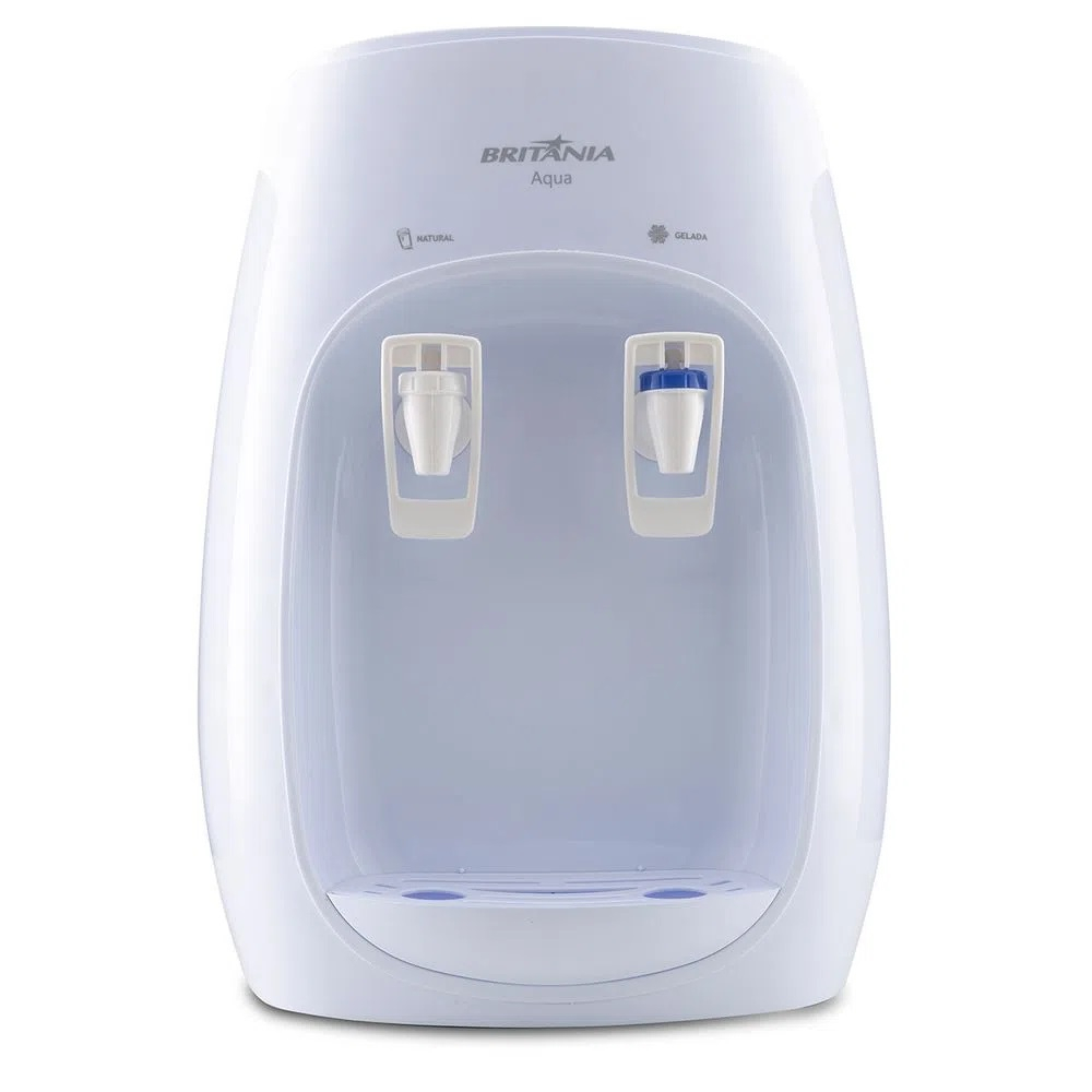 Foto do Produto Bebedouro Elétrico Britânia Aqua BBE03BF - Natural e Frio - BiVolt - Branco