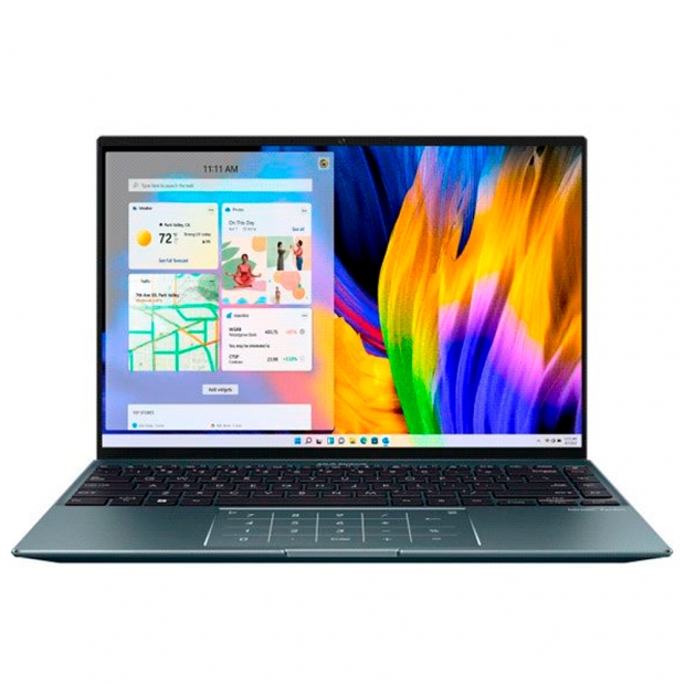 Foto do Produto Notebook Asus Vivobook 14X OLED UX5401EA-L7099W, Intel Core I7-1165G7 2.80GHZ (4.70GHZ), 16GB RAM, 512GB SSD, Tela 14" WQXGA+ 2.8K Oled, Windows 11 64BIT, Espanhol, Pine Cinza