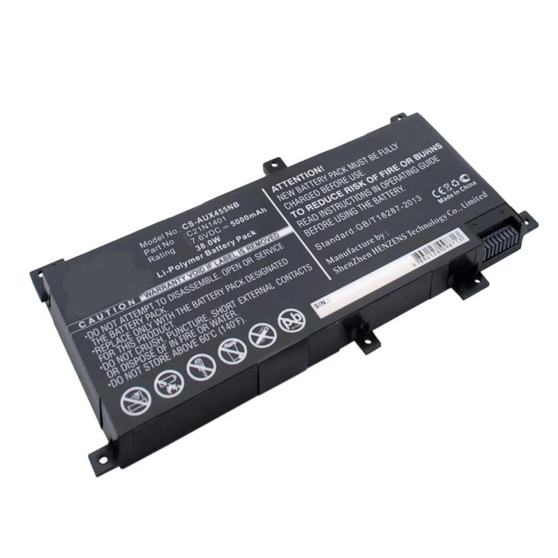 Foto do Produto Bateria NoteBook Asus C21N1401 Interno X455LA Y483l F455l X455l R455ld W419l X454ld Y483ld