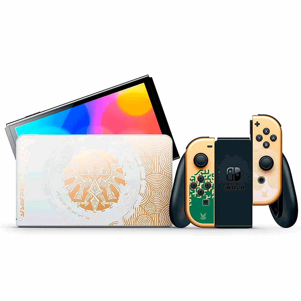 Foto do Produto Console Nintendo Switch Oled Zelda HEG-S-KDAAA 64GB USA