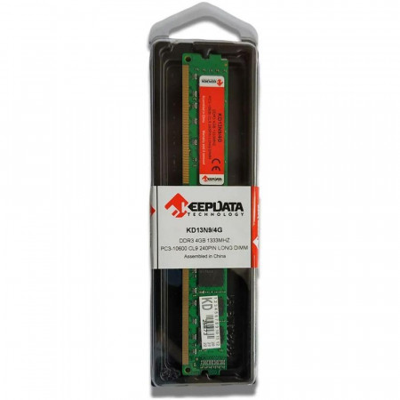 Foto do Produto MEM DDR3 4GB 1333 MHZ PC3-10600 KEEPDATA