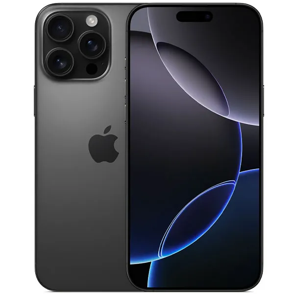 Foto do Produto Apple iPhone 16 Pro Max A3084 eSIM 256GB/8GB RAM de 6.9" 48+48+12MP/12MP - Black Titanium