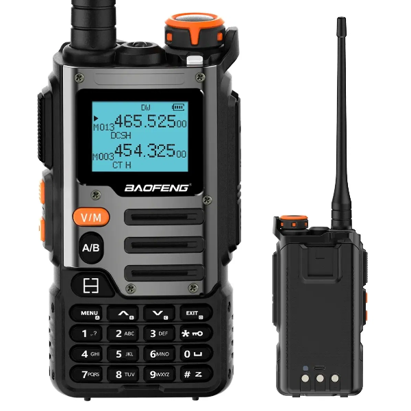 Foto do Produto Radio Walkie Talkie Baofeng K68 Two Way / 7.4V / 2600 Mah / 5W / 999 Canais - Preto