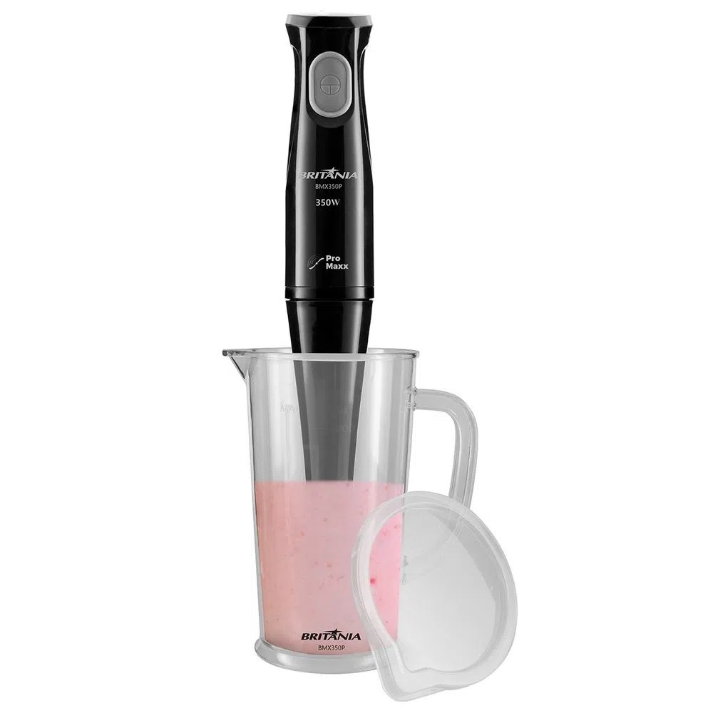 Foto do Produto Mixer Britânia BMX350P - 350W - 110V - Preto