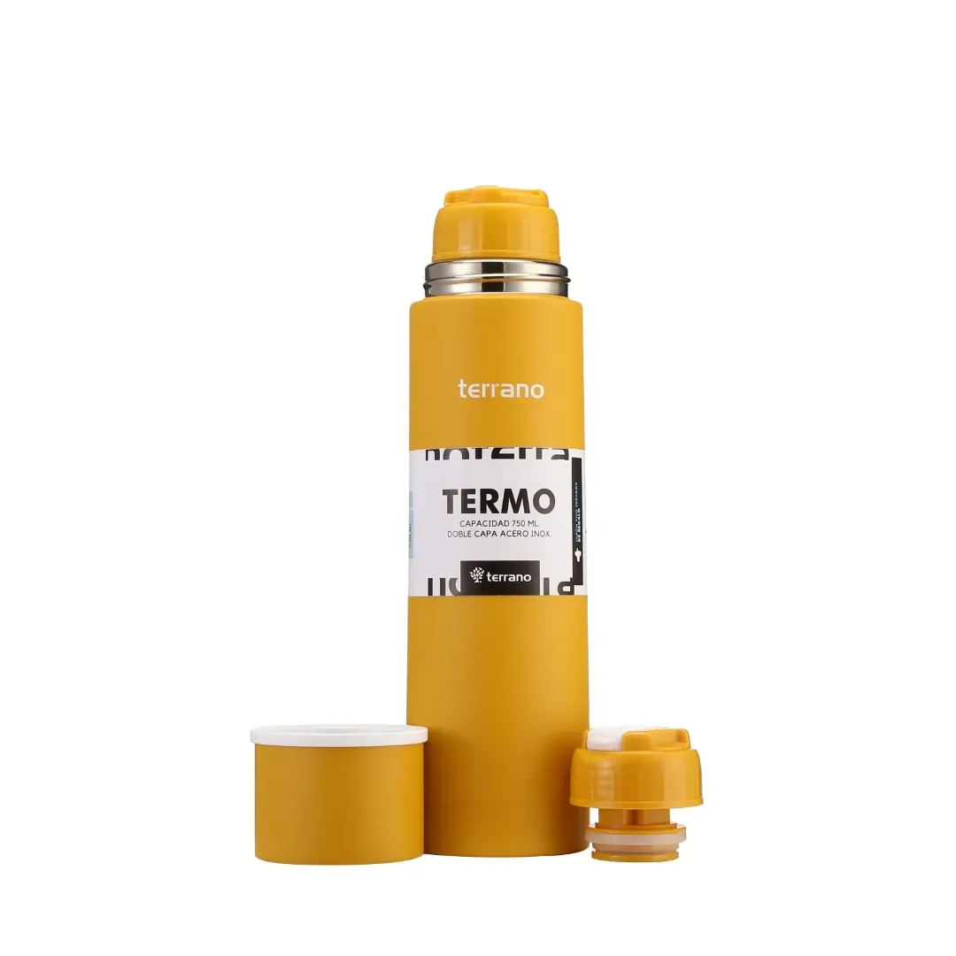 Foto do Produto TERRANO TERMO ACERO INOX BALA 750ML AMARILLO