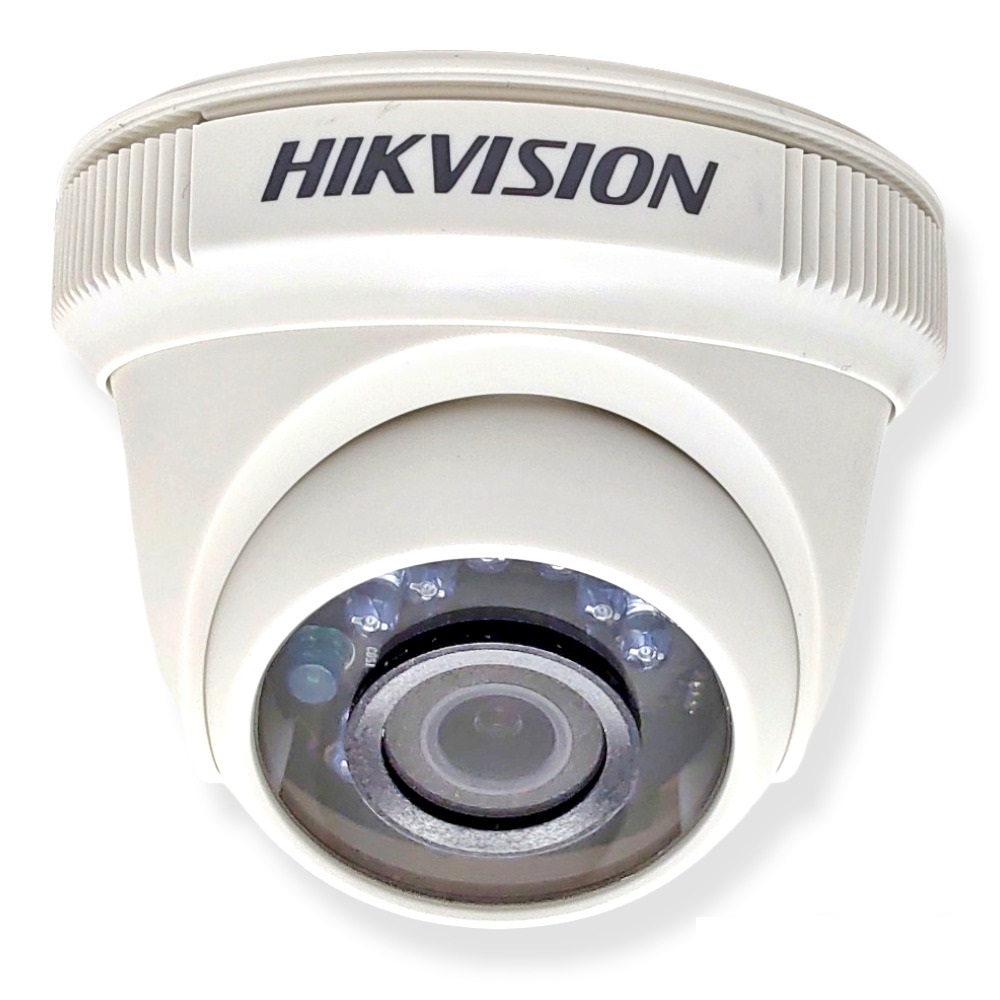 Foto do Produto HIKVISION CAMERA HD TVI TURRET DS-2CE56C0T-IRPF 1MP 2.8MM