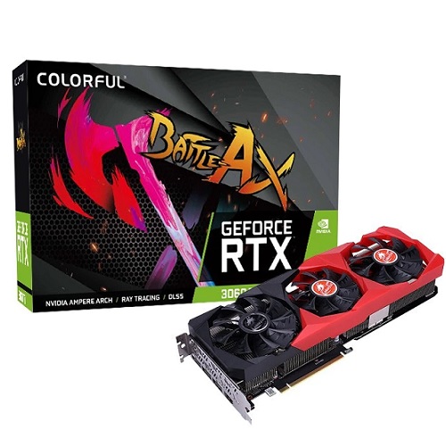 Foto do Produto PLACA DE VIDEO 12GB RTX3060 1777MHZ GDDR6 GEFORCE COLORFUL