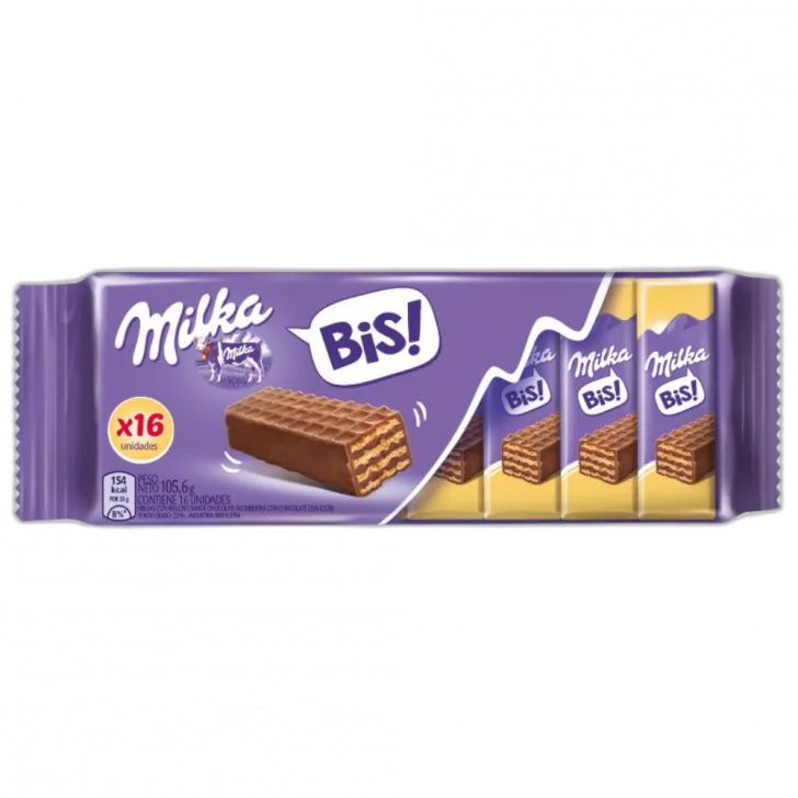 Foto do Produto MILKA CHOCOLATE BIS - 16UN X 105.6GR -