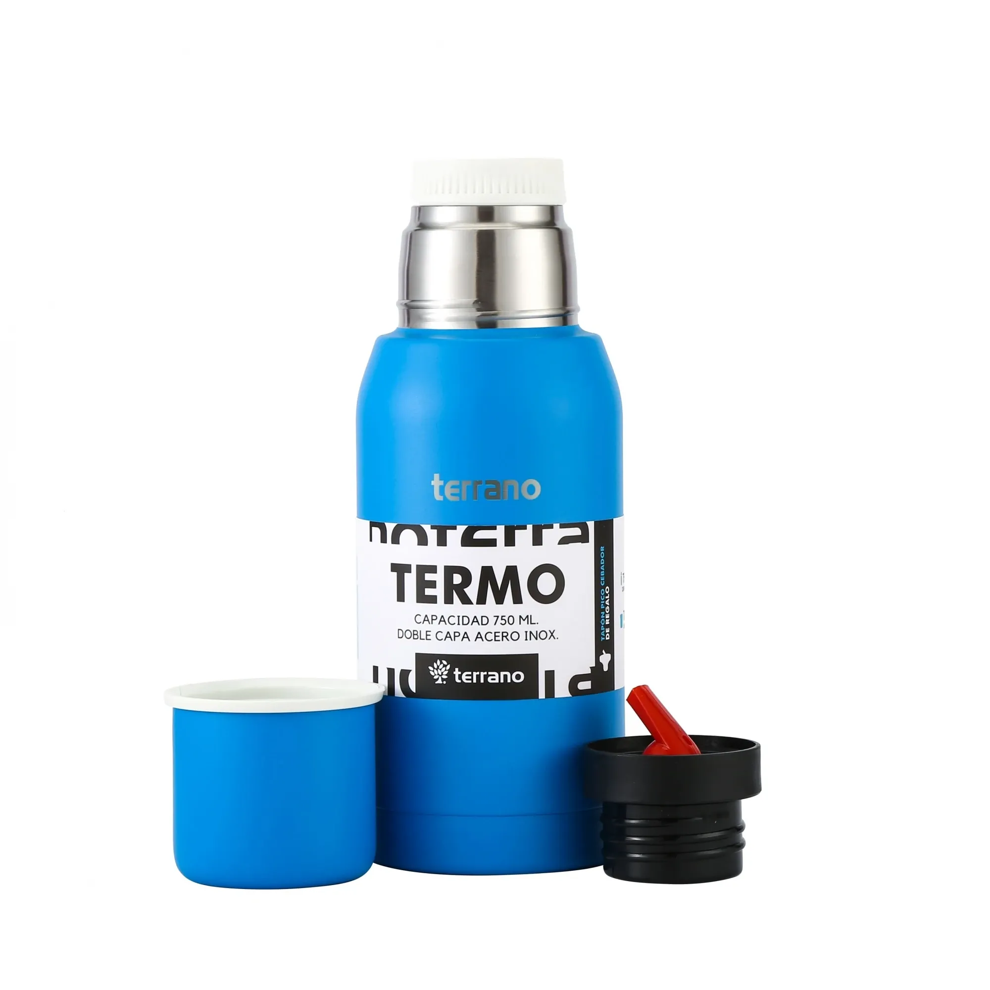 Foto do Produto TERRANO TERMITO ACERO INOX 750ML AZUL ELECTRICO