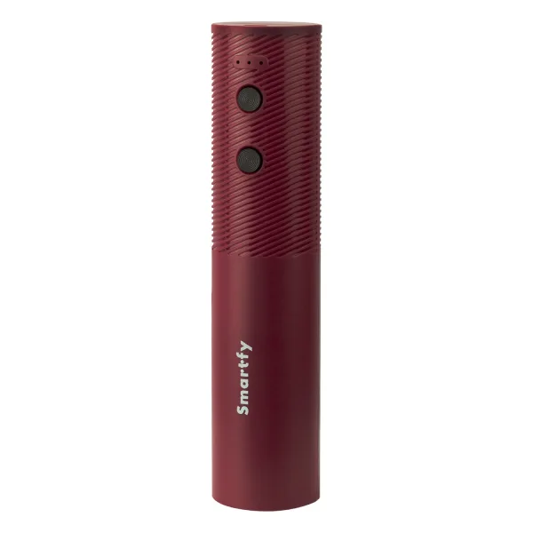 Foto do Produto Abridor de Vinho Eletrico Smartfy AV01R / DC5V / Recarregável - Vermelho