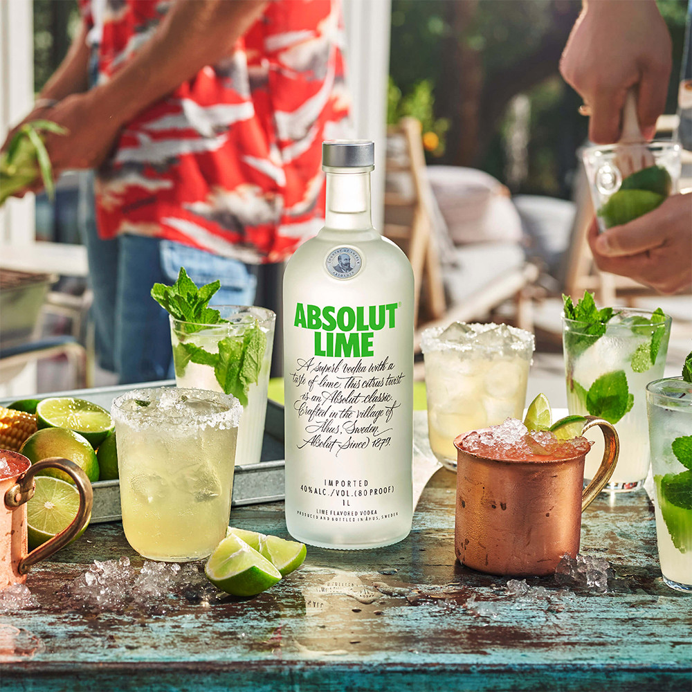 Foto do Produto Vodka Absolut Lime 1L