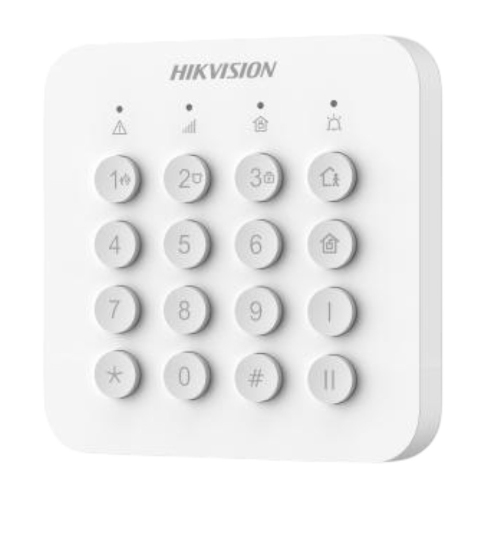 Foto do Produto HIKVISION AX HOME INCENDIO-TECLADO ALARME DS-PK201B-WB PY