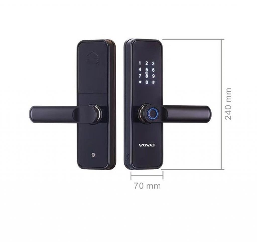 Foto do Produto Fechadura Digital Satellite SL-71 Preta