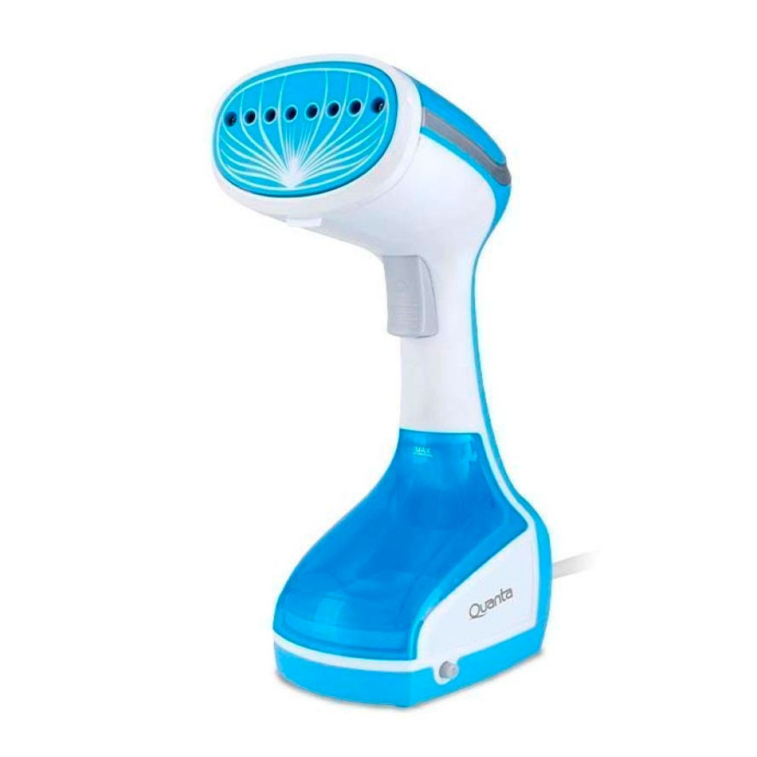 Foto do Produto Passadeira a Vapor Quanta QTPVP50 - 1000W - Tanque 180mL - 110V - Azul e Branco
