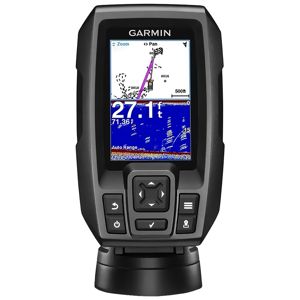 Foto do Produto Rastreador GPS Garmin Striker 4 Sonar para Pesca 3.5" - Preto (010-01550-01)