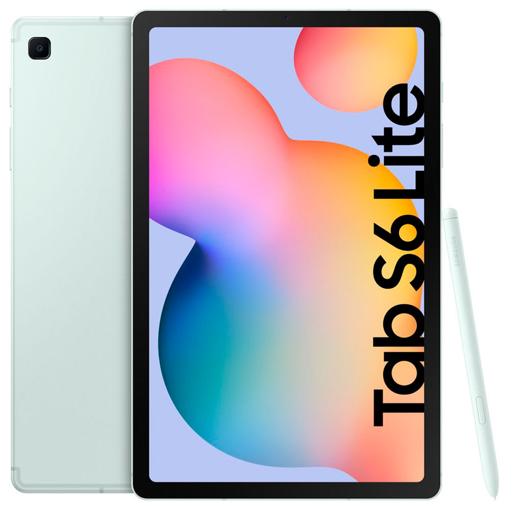 Foto do Produto Tablet Samsung Galaxy Tab S6 Lite SM-P620 - 4/128GB - Wi-Fi - 10.4'' - Mint