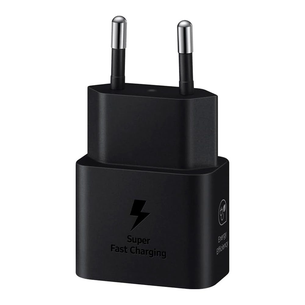 Foto do Produto Carregador Samsung EP-T2510NWEGWW - 25W - USB Tipo C - Bivolt - Preto